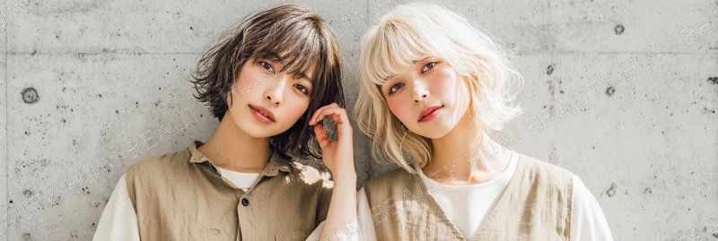 アッシュブラウンのゆるふわパーマショート - ヘッダー