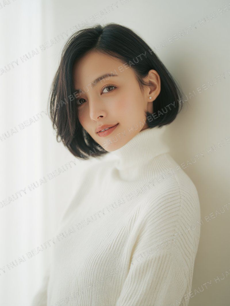 前下がり大人カジュアルボブ - ストレート